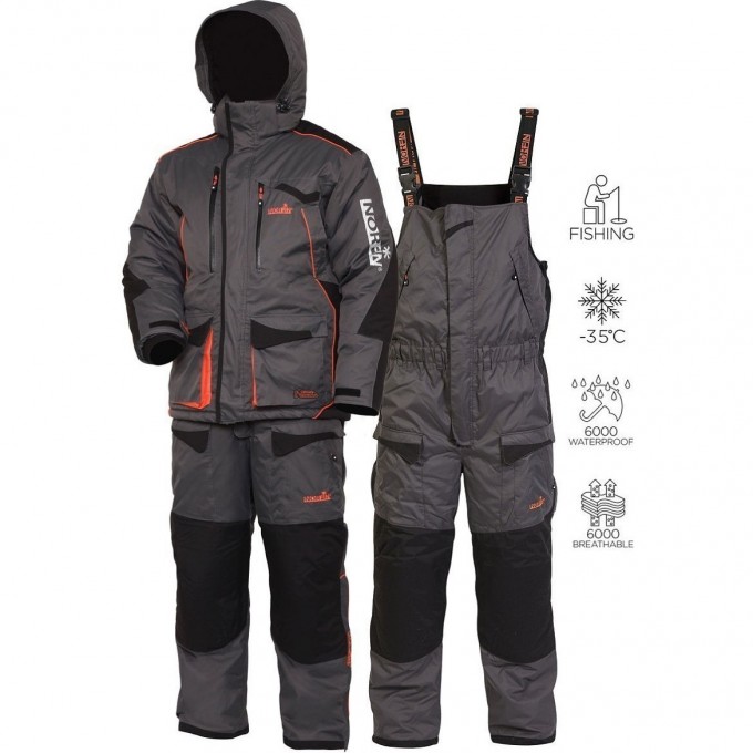 Костюм зимний NORFIN DISCOVERY GRAY 02 Р.m-l 451102-M-L Костюм зимний NORFIN DISCOVERY GRAY 02 Р.m-l 451102-M-L