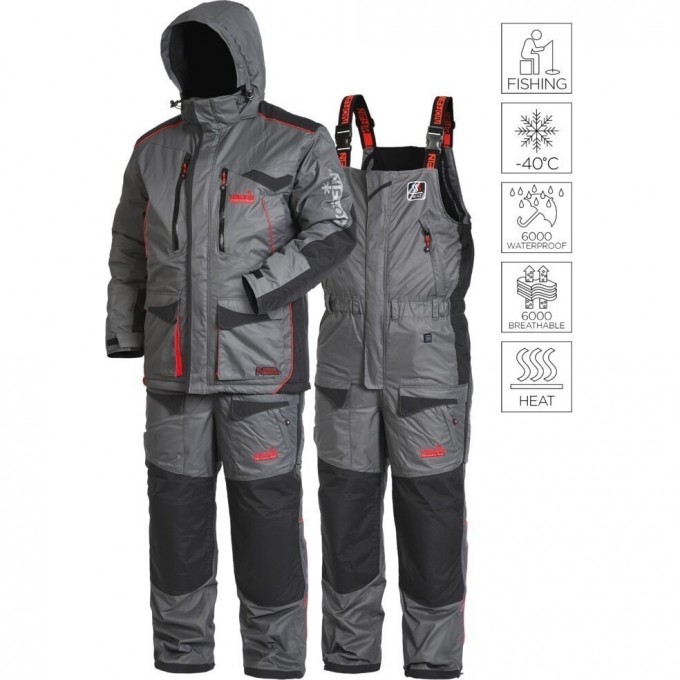 Костюм зимний NORFIN DISCOVERY HEAT 01 Р.l 455103-L Костюм зимний NORFIN DISCOVERY HEAT 01 Р.l 455103-L