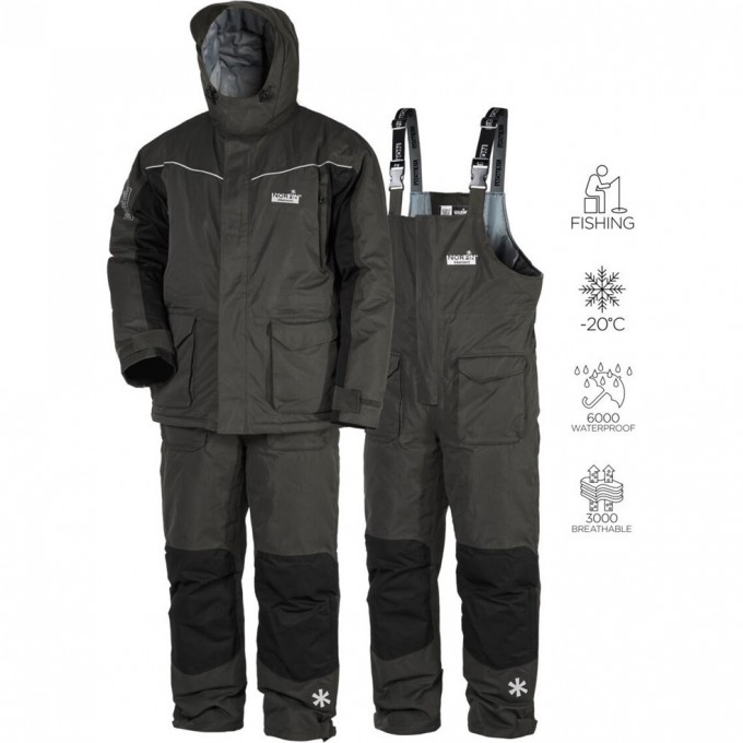 Костюм зимний NORFIN ELEMENT GRAY 04 р.XL 439204-XL Костюм зимний NORFIN ELEMENT GRAY 04 р.XL 439204-XL