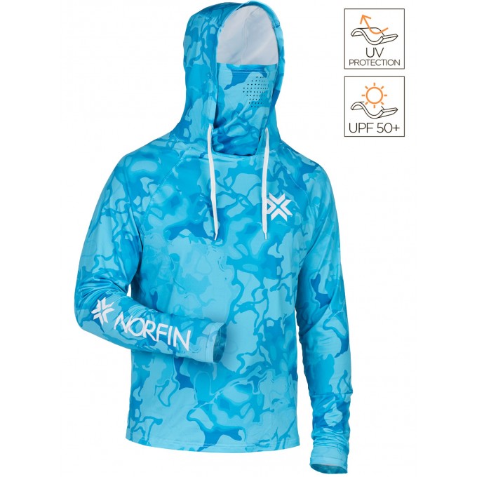 Джемпер NORFIN SUN PRO HALIBUT HOODIE 04 р.XL 135004-XL