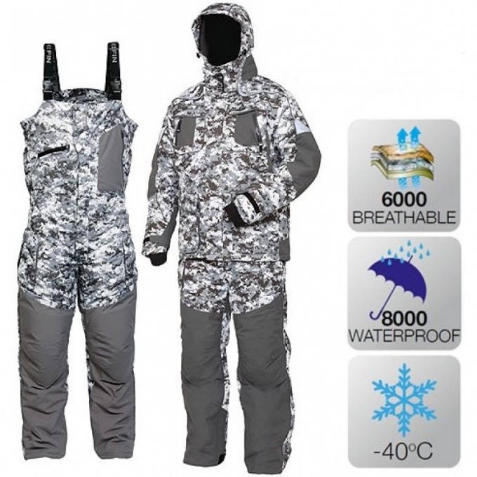 Костюм Зимний NORFIN EXPLORER CAMO 02 Р.m 340102-M Костюм Зимний NORFIN EXPLORER CAMO 02 Р.m 340102-M
