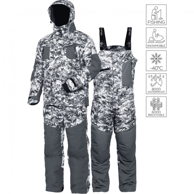 Костюм зимний NORFIN EXPLORER CAMO 06 р.XXXL 340106-XXXL Костюм зимний NORFIN EXPLORER CAMO 06 р.XXXL 340106-XXXL