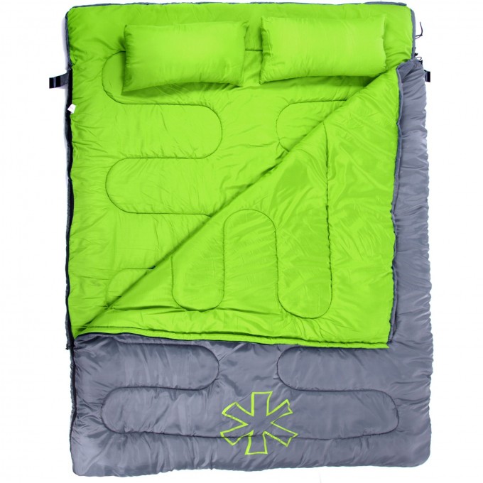 Мешок-одеяло спальный NORFIN ALPINE COMFORT DOUBLE 250 GREEN NFL-30241 Мешок-одеяло спальный NORFIN ALPINE COMFORT DOUBLE 250 GREEN NFL-30241