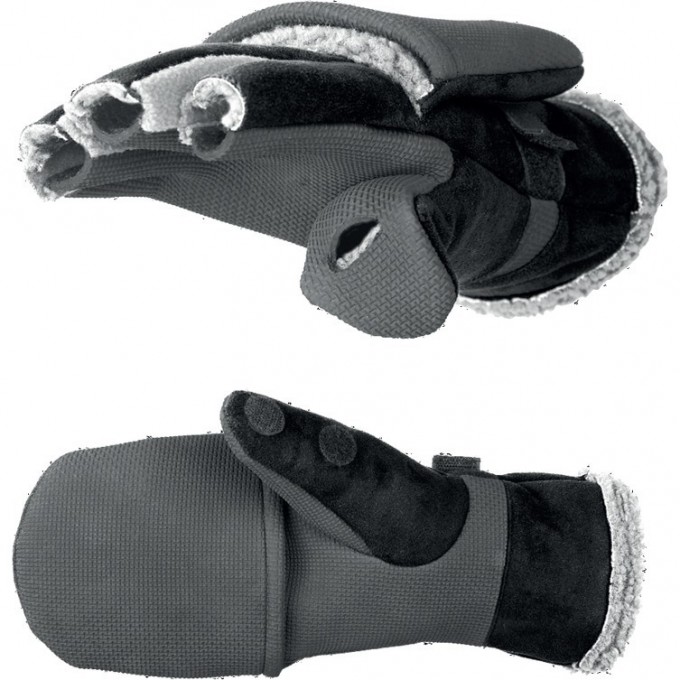 Перчатки-варежки NORFIN AURORA BLACK р.L 703035-L Перчатки-варежки NORFIN AURORA BLACK р.L 703035-L